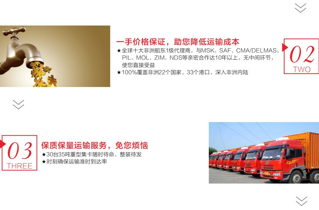 旭洲物流助您家電運往非洲