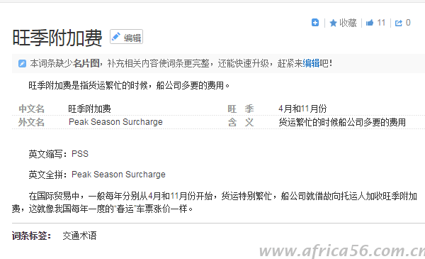 什么是旺季附加費？