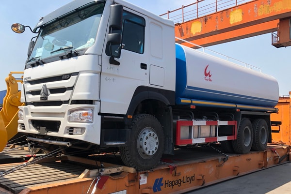 灑水車(chē)出口流程_車(chē)輛出口_非洲海運(yùn)_旭洲物流